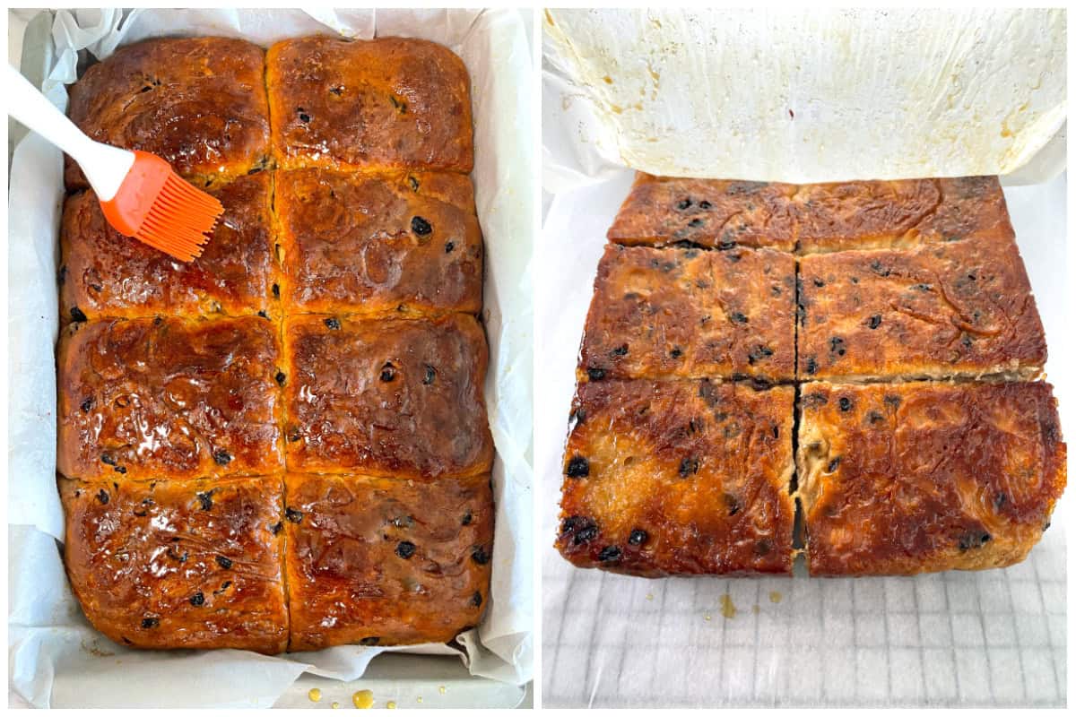 lardy cake recipe wiltshire authentic traditional english british pastry lard cakes dried currants