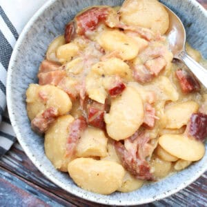 butter beans recipe traditional southern lima bacon smoked ham hock comfort food