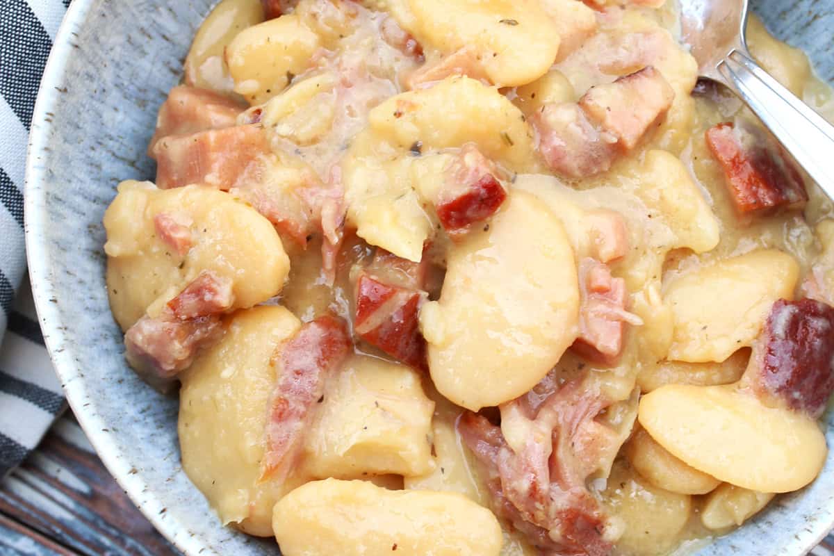 butter beans recipe traditional southern lima bacon smoked ham hock comfort food