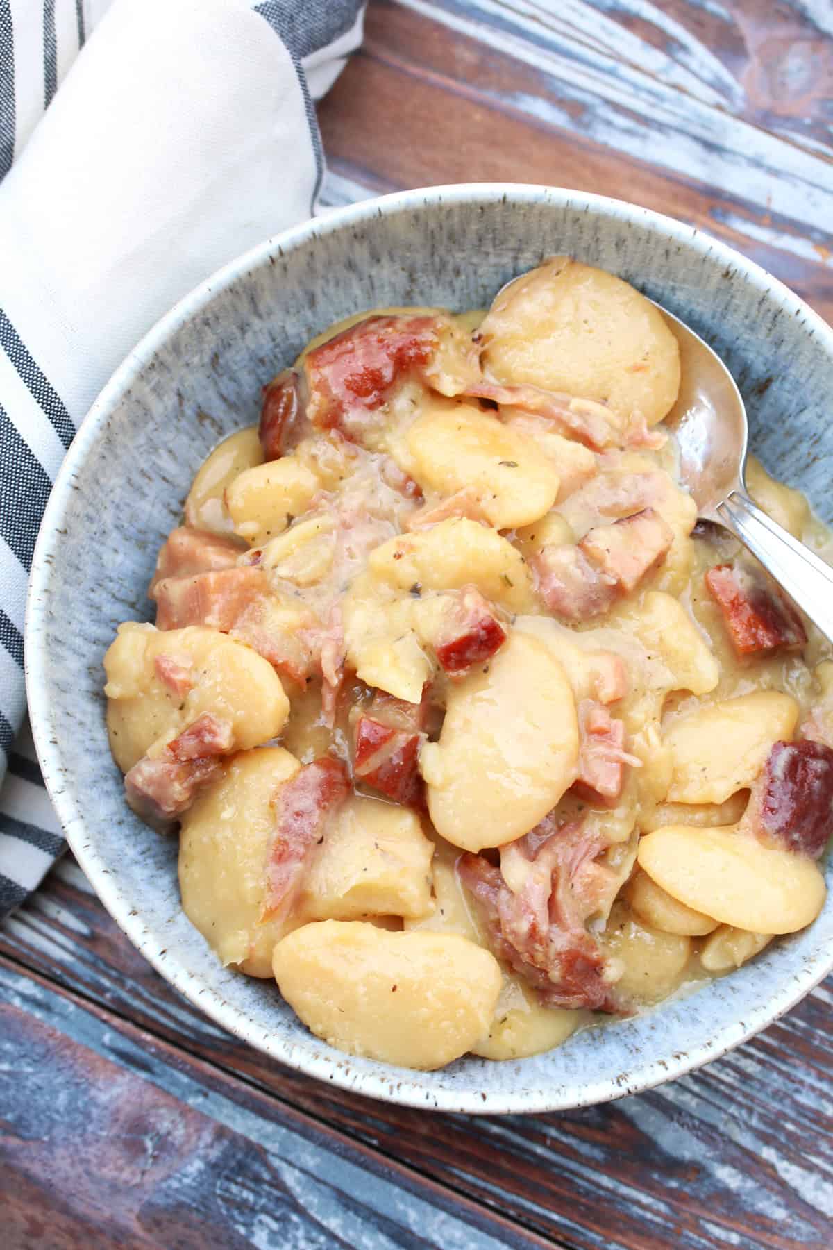 butter beans recipe traditional southern lima bacon smoked ham hock comfort food