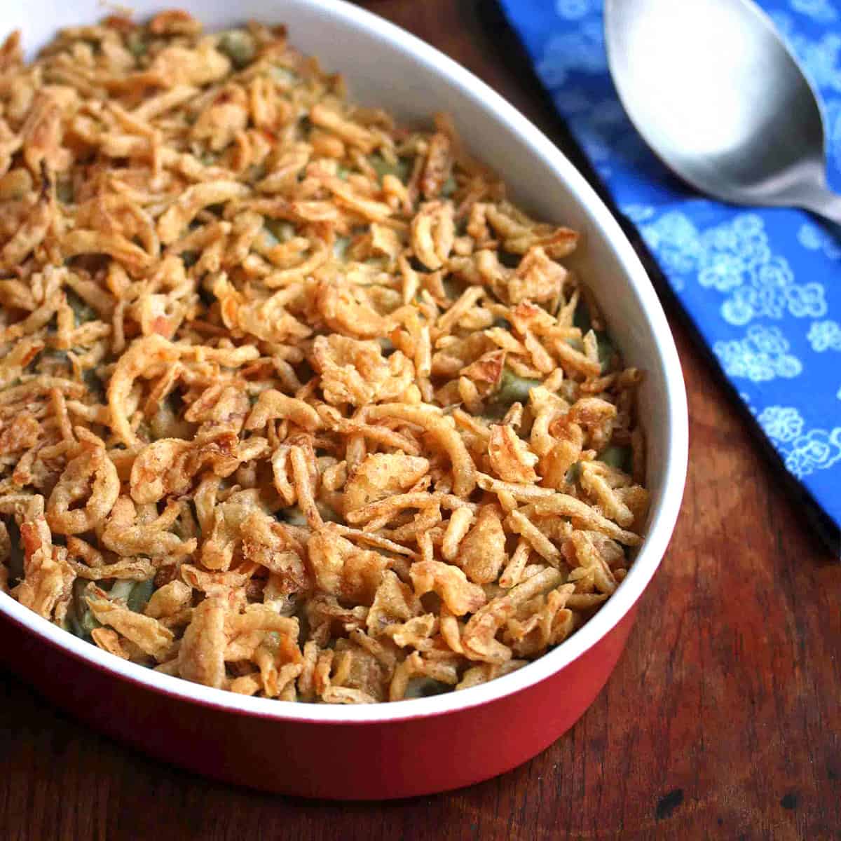 easy green bean casserole recipe from scratch without canned soup best