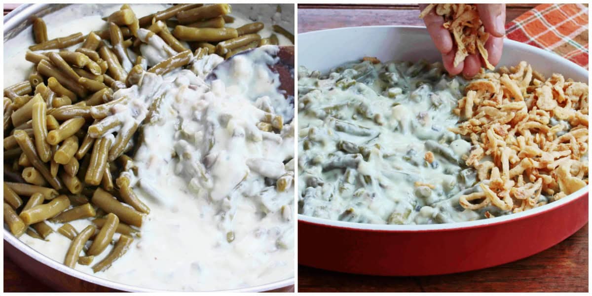 easy green bean casserole recipe from scratch without canned soup best 