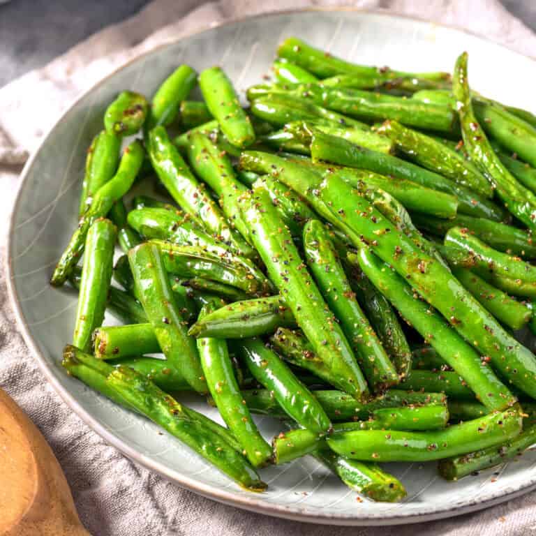 how to cook green beans blanching blanch ice bath fresh saute