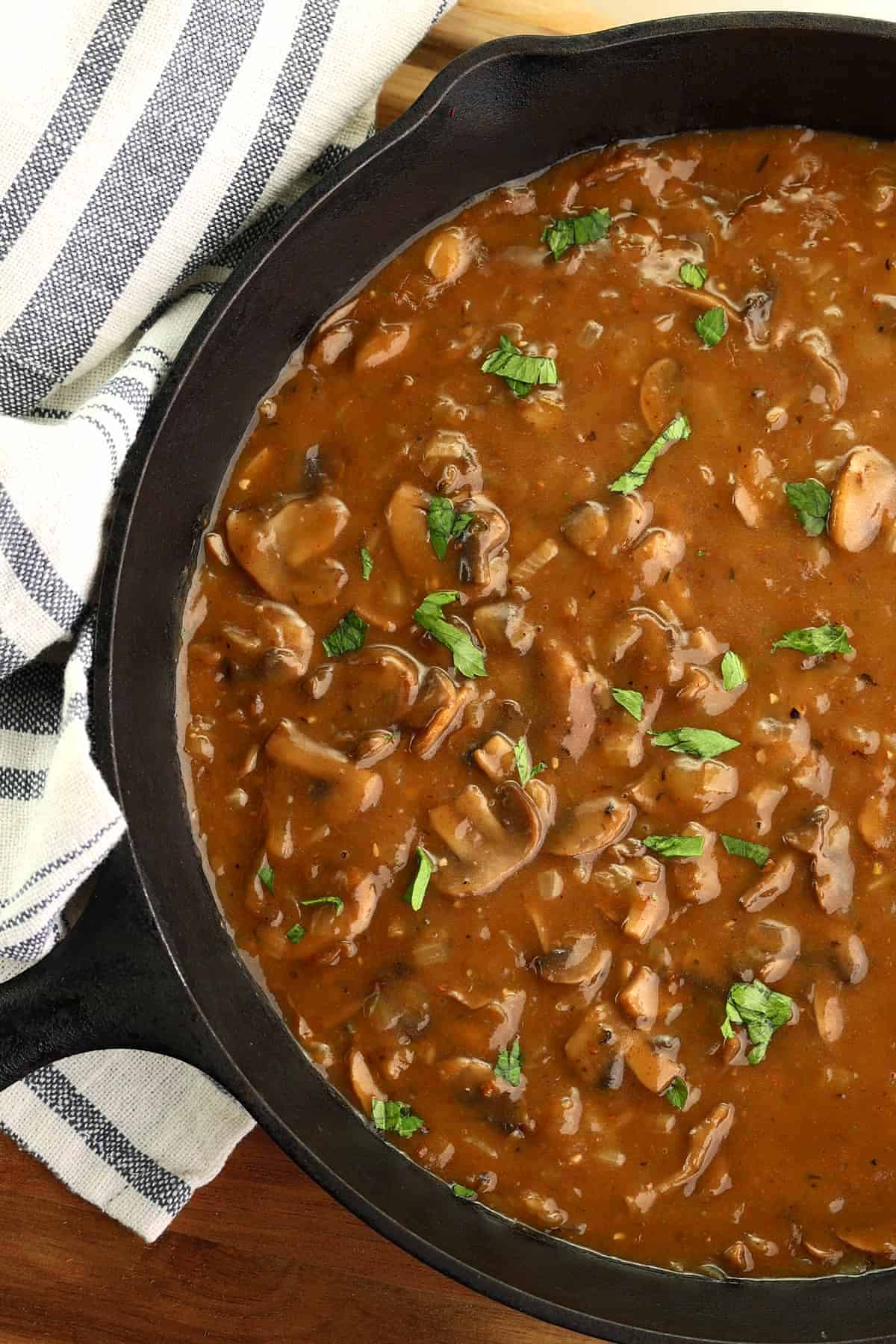 mushroom gravy recipe best gourmet from scratch classic easy creamy gluten free vegan