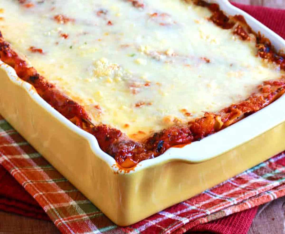 Sausage  Kale and Pumpkin Lasagna - 96