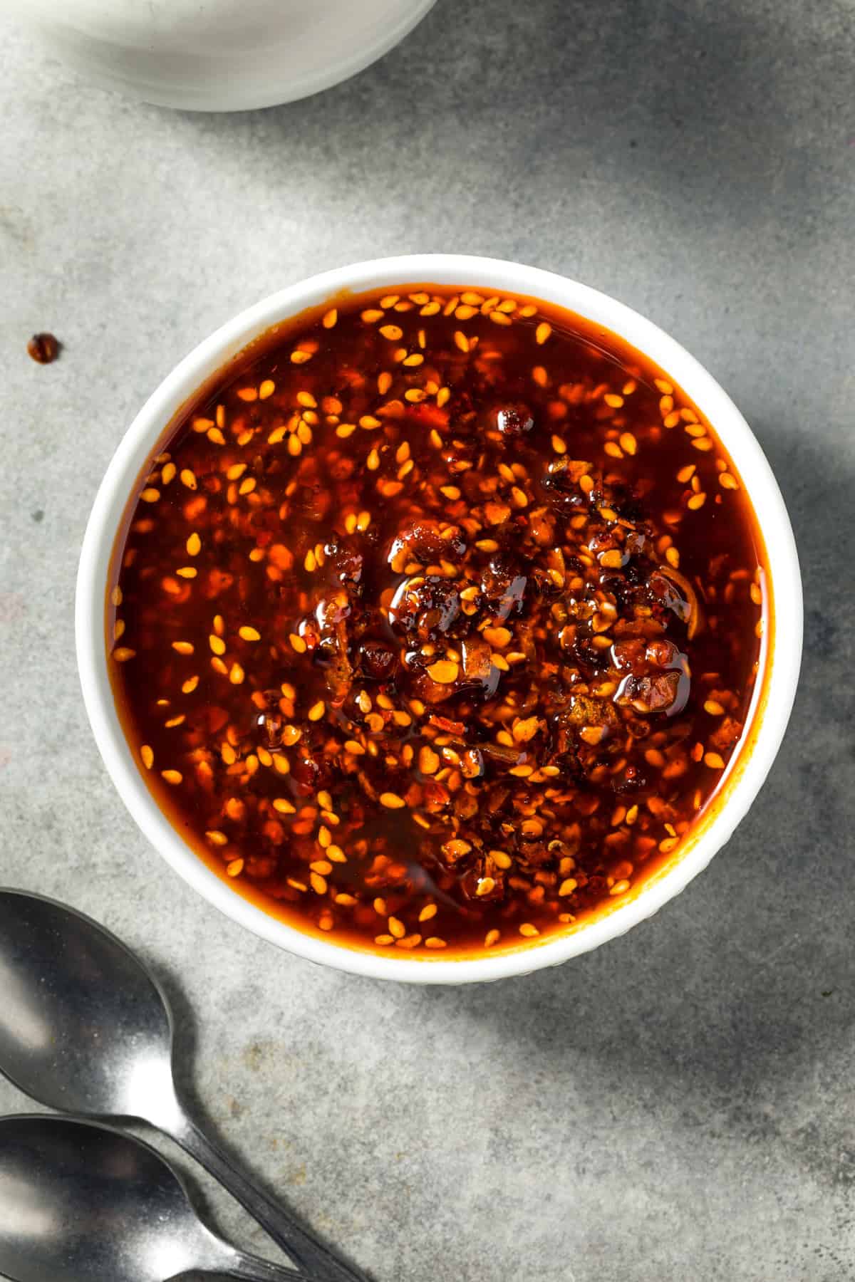 chili oil recipe homemade how to make hot chinese red pepper flakes szechewuan szechuan sichuan asian condiment dipping star anise