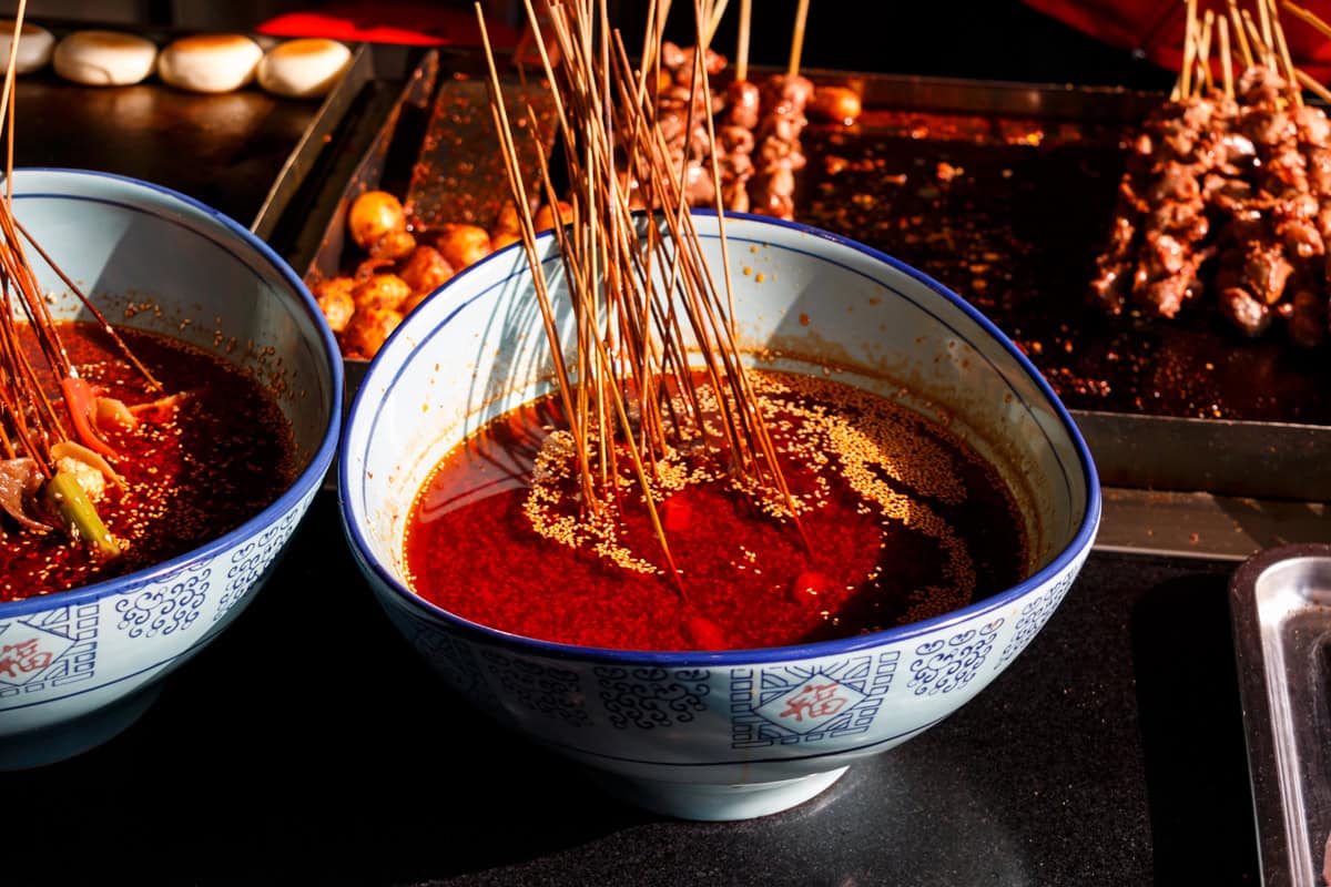chili oil recipe homemade how to make hot chinese red pepper flakes szechewuan szechuan sichuan asian condiment dipping star anise
