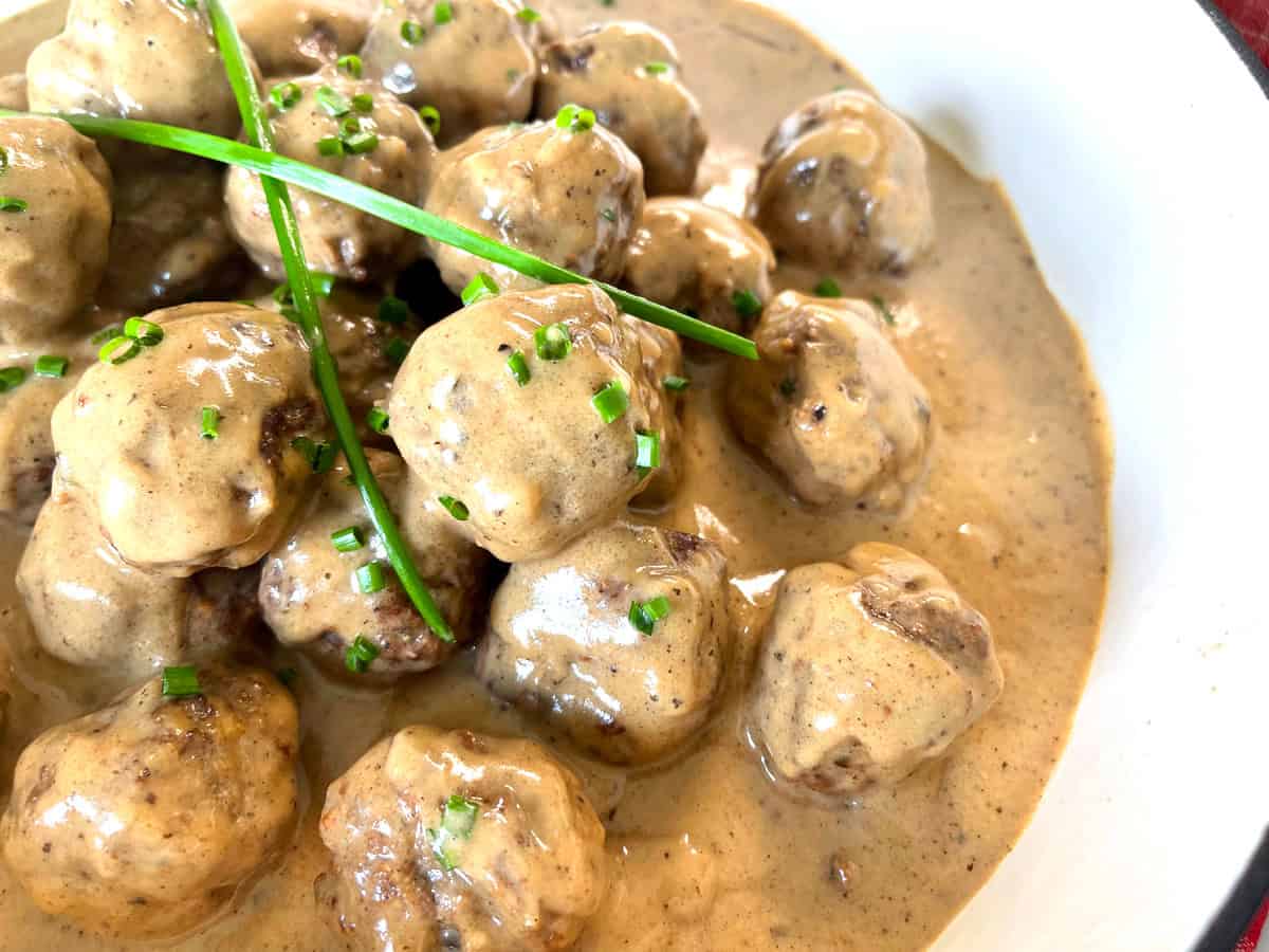 swedish meatballs recipe authentic traditional beef pork chicken turkey creamy ikea easy