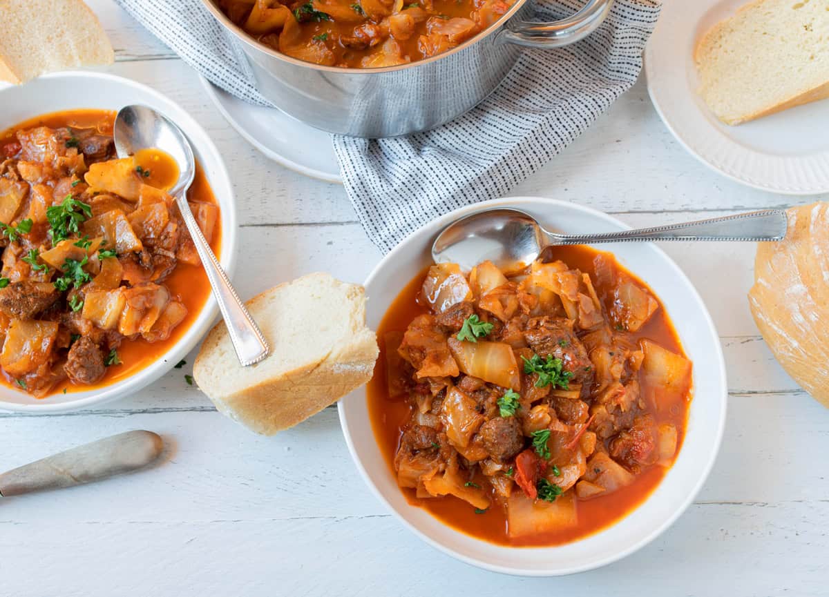 beef and cabbage soup recipe best healthy easy vegetables steak roast tomatoes