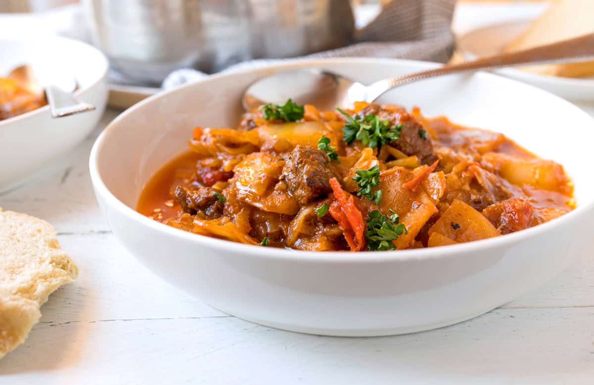 beef and cabbage soup recipe best healthy easy vegetables steak roast tomatoes
