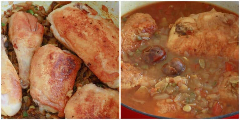 Macbus Chicken Rice Chicken Machboos (Bahraini Chicken and Rice) - The Daring Gourmet