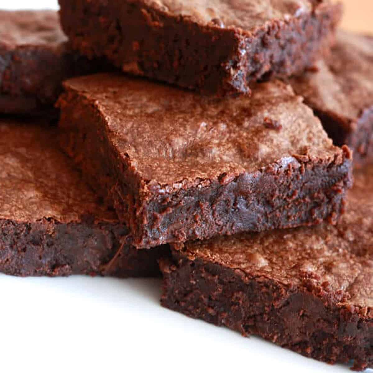 fudge brownies recipe best fudgy rich chewy butter