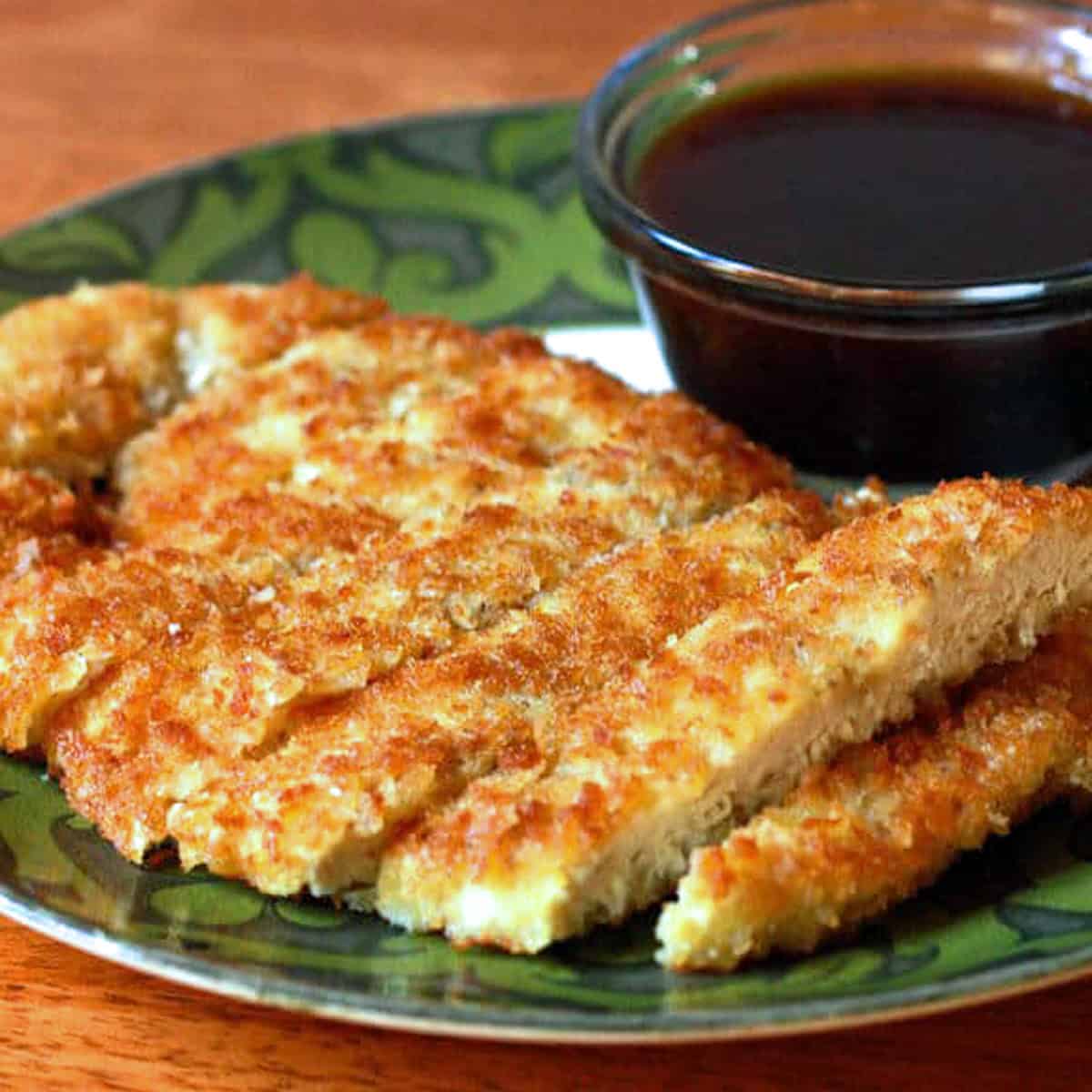 panko chicken recipe japanese katsu apricot dipping sauce quick easy