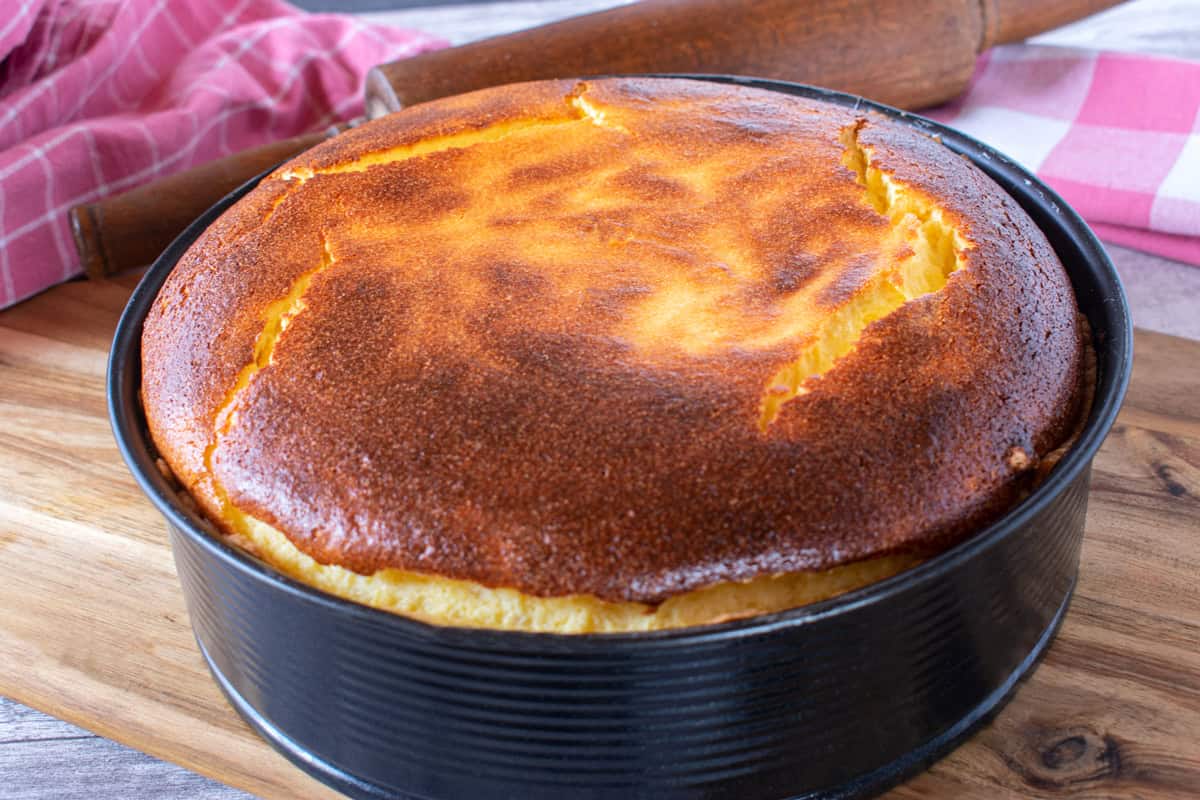 german cheesecake recipe authentic traditional käsekuchen quark whipped cream vanilla