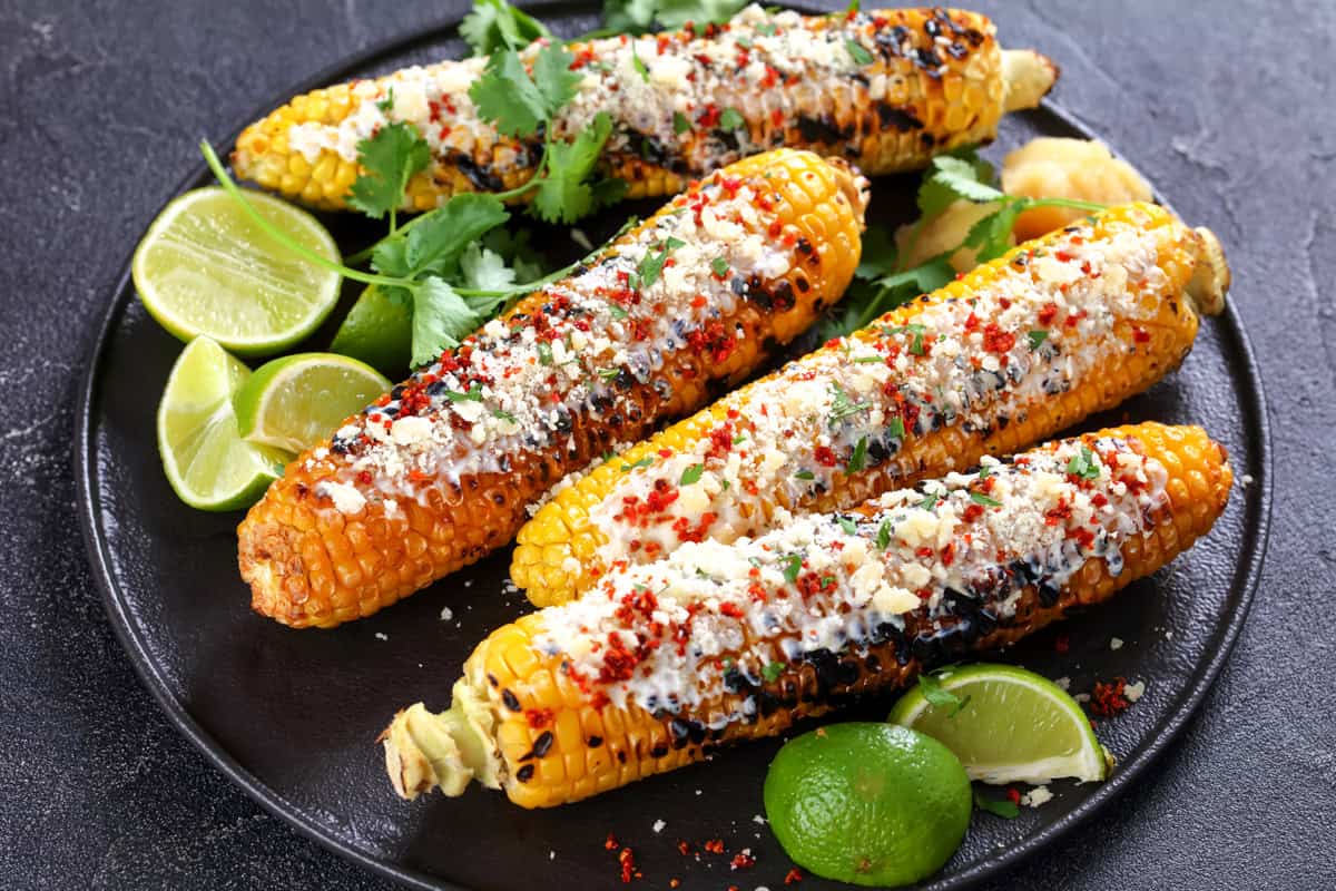 elotes mexican street corn grilled
