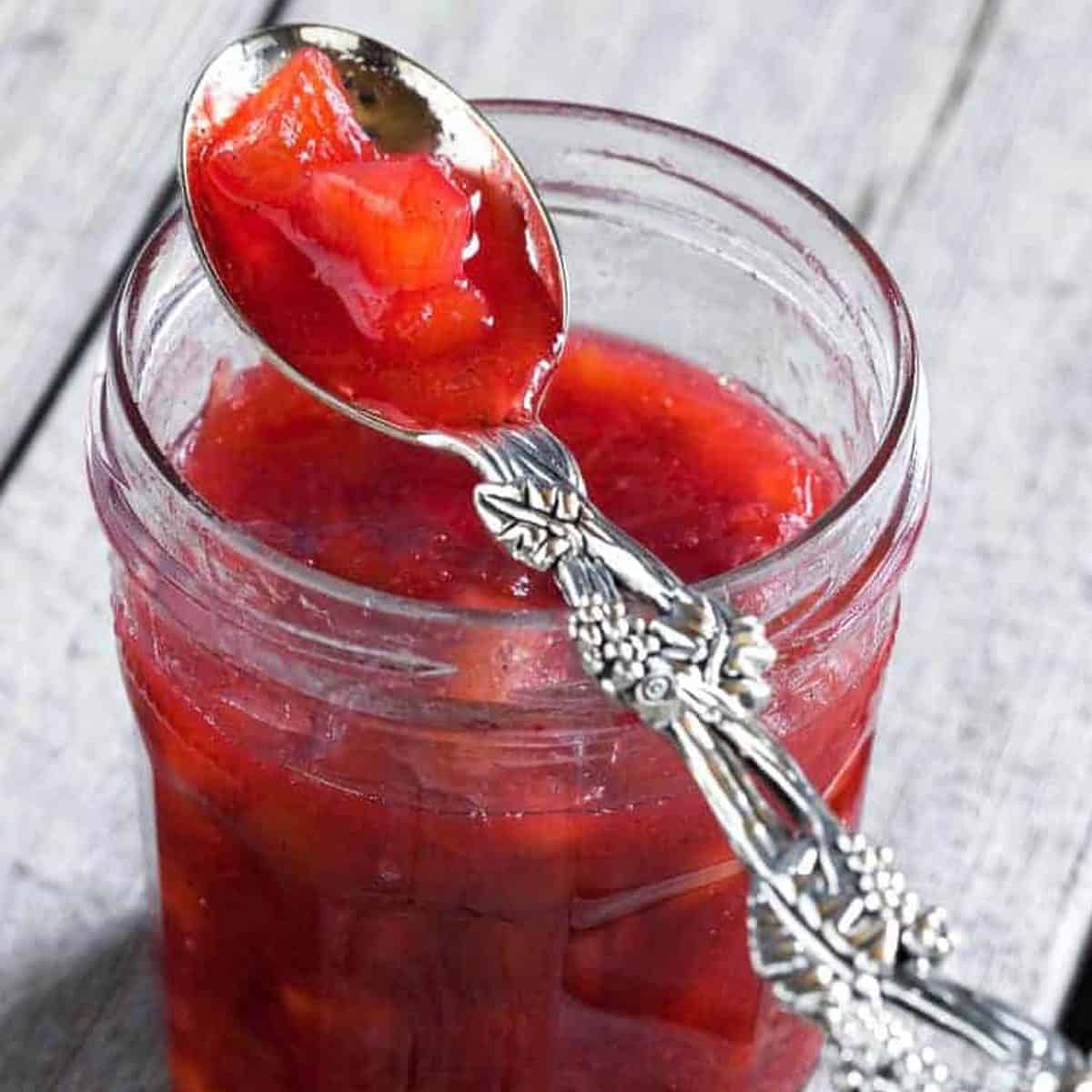 strawberry rhubarb jam recipe preserves fresh frozen easy best