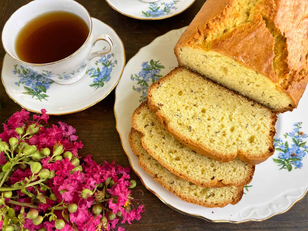 seed cake recipe traditional english authentic british caraway seeds comfits victorian lemon vanilla teacake afternoon tea