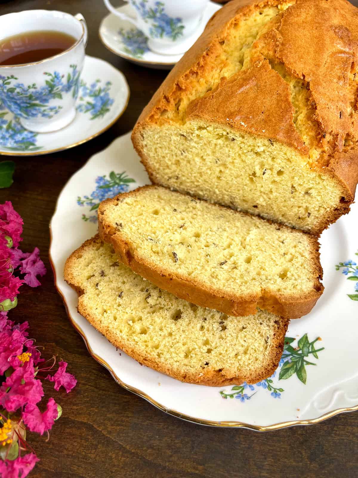 seed cake recipe traditional english authentic british caraway seeds comfits victorian lemon vanilla teacake afternoon tea