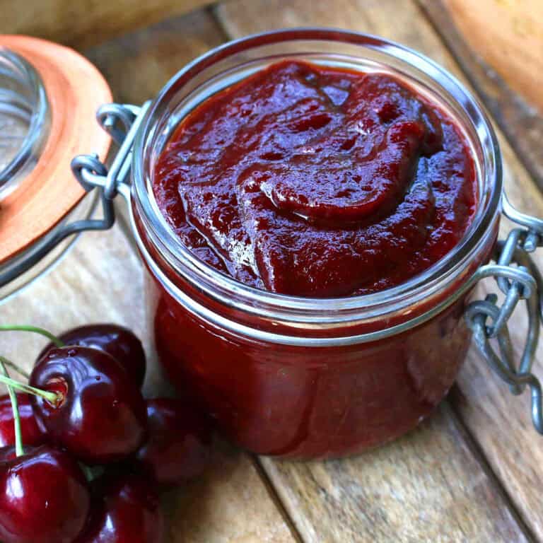 cherry barbecue sauce recipe best easy smoky fresh frozen canned canning