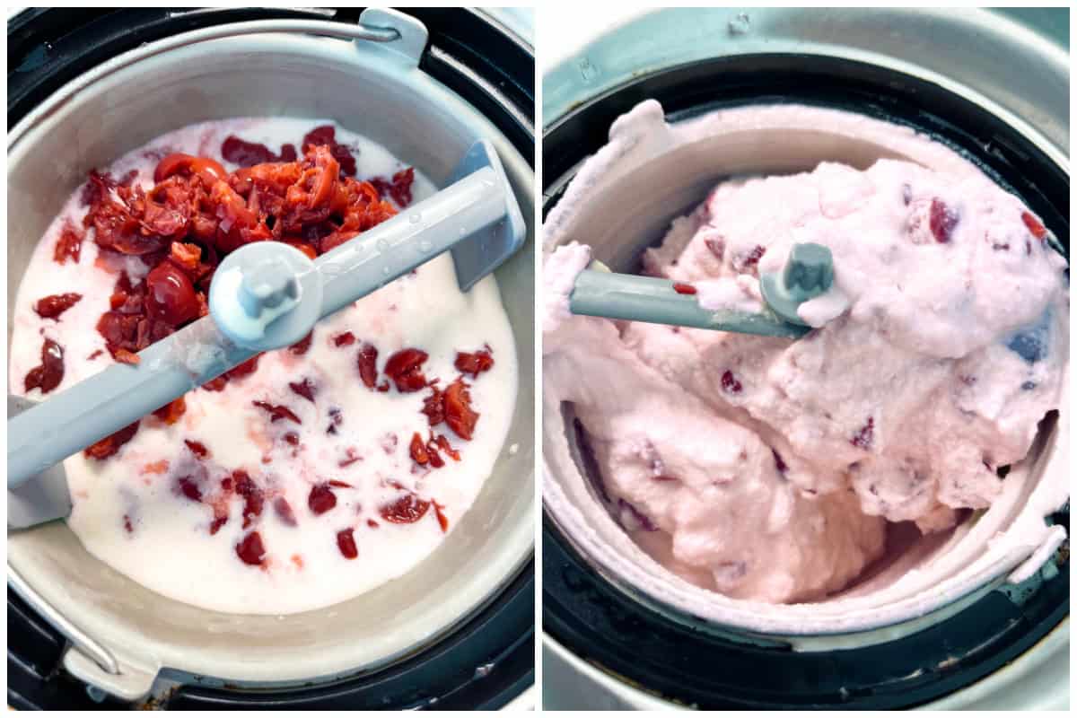 cherry ice cream recipe best homemade vanilla almond easy no eggs cook