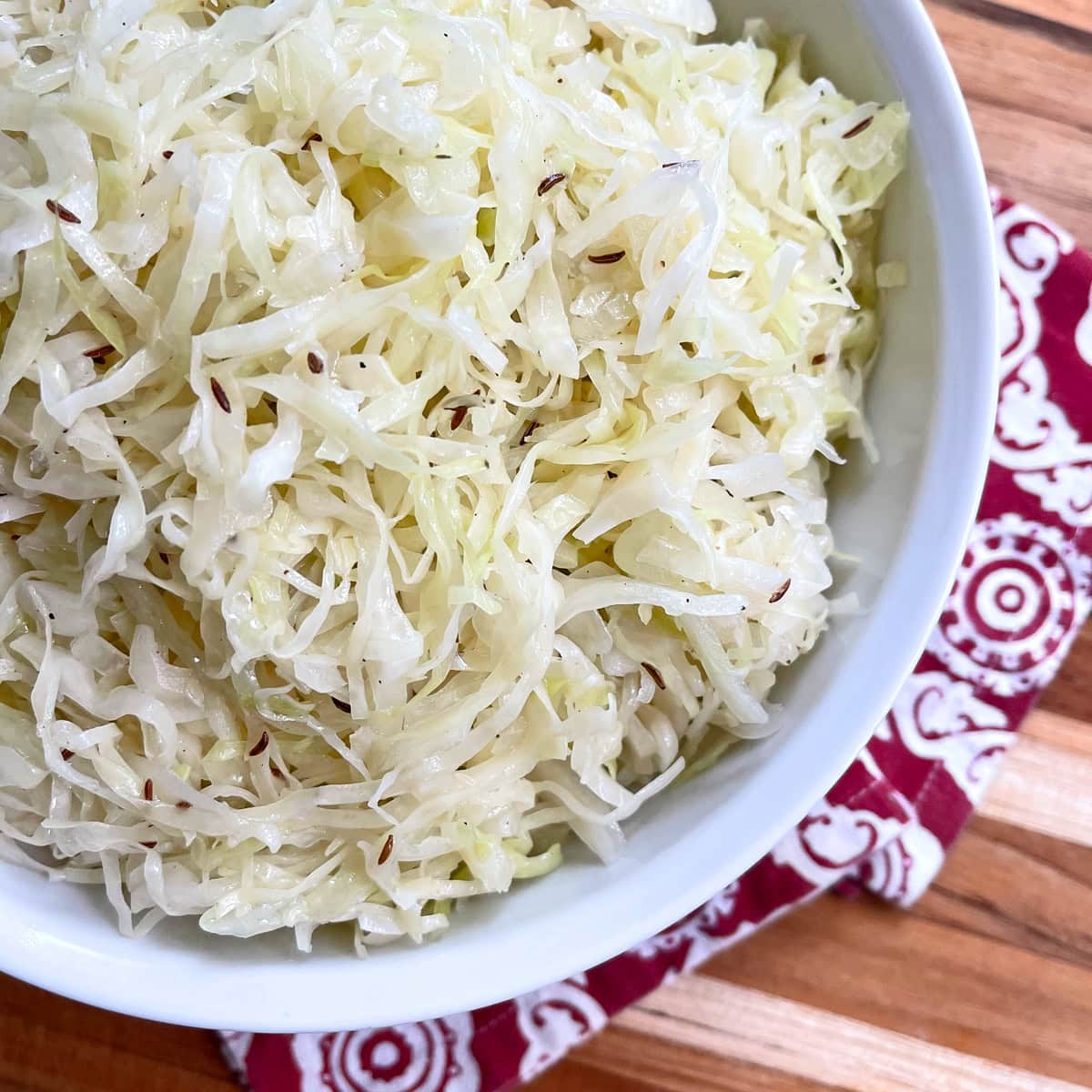 krautsalat recipe rezept german cabbage salad green raw caraway seeds white wine vinegar sunflower oil restaurant style gasthaus