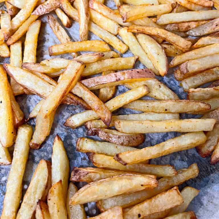 oven baked french fries recipe homemade crispy best olive oil lard beef tallow