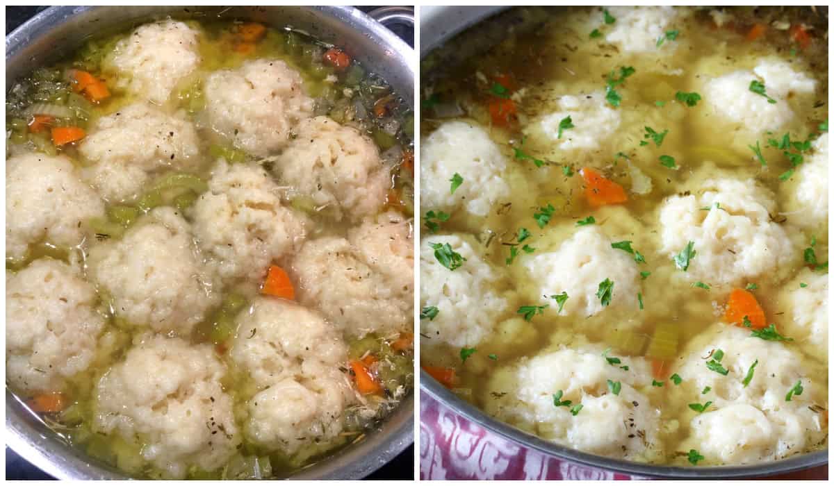 how to use suet dumplings