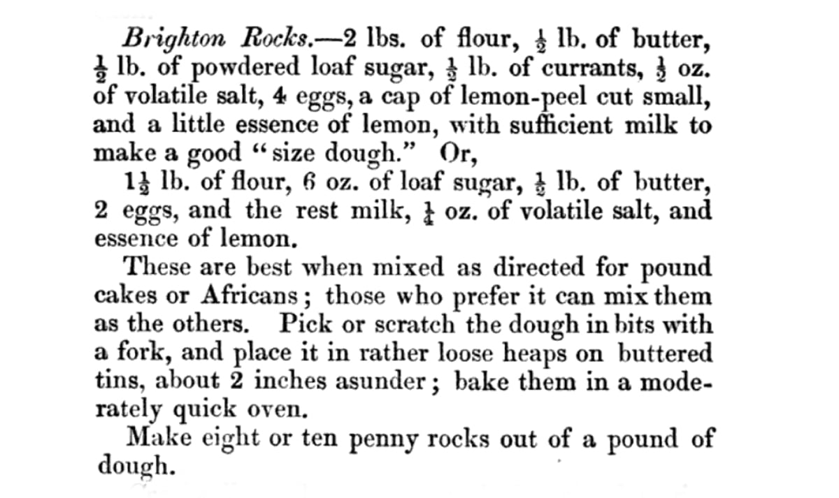 original rock cakes recipe brighton rock buns