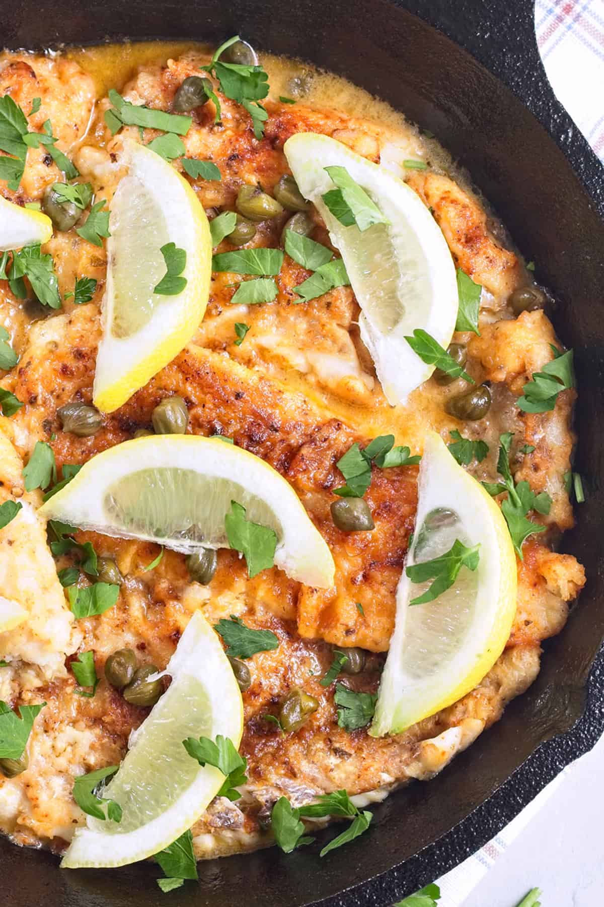 fish piccata recipe best easy italian lemon capers butter white wine haddock halibut sole tilapia flounder