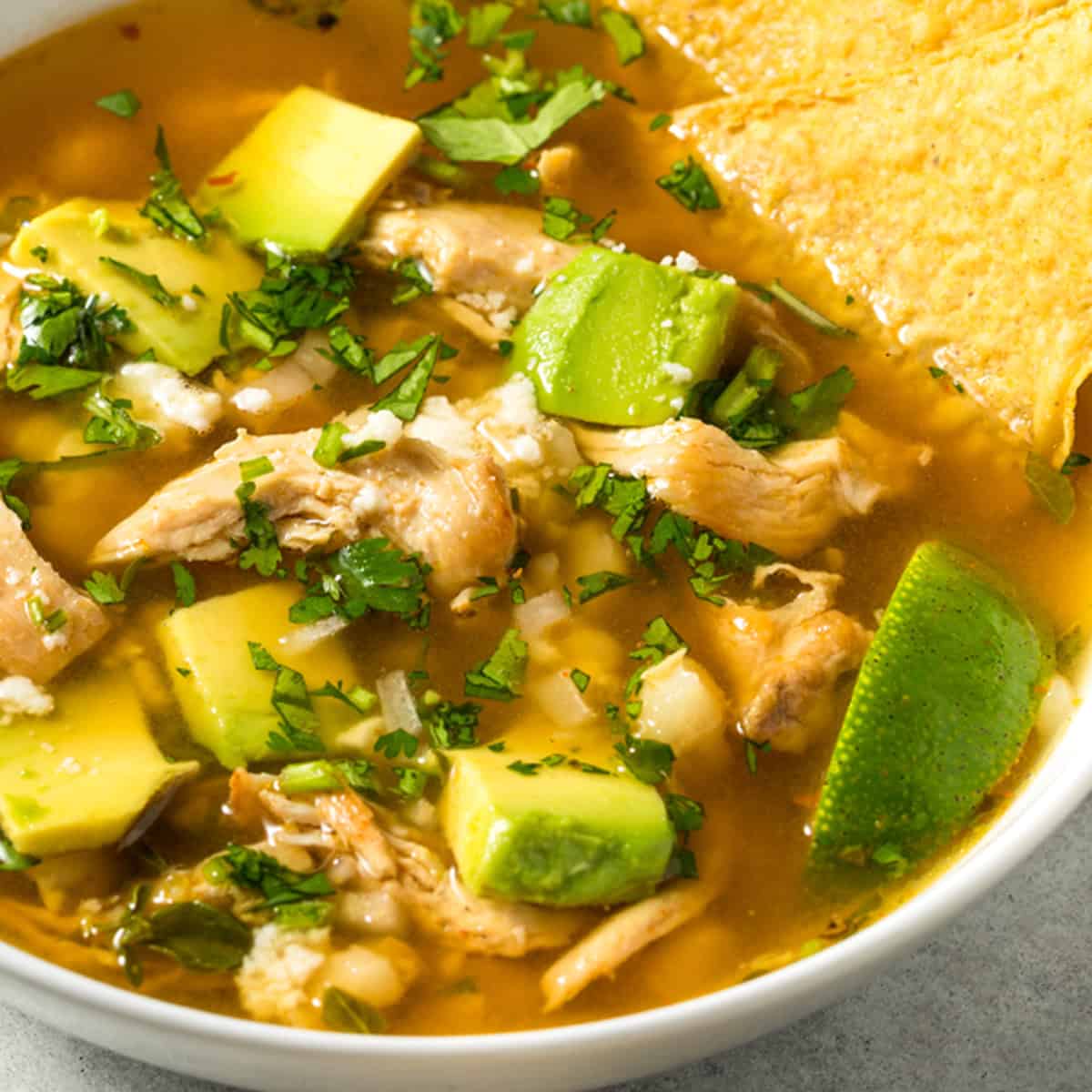 chicken pozole recipe authentic mexican traditional hominy soup best easy from scratch