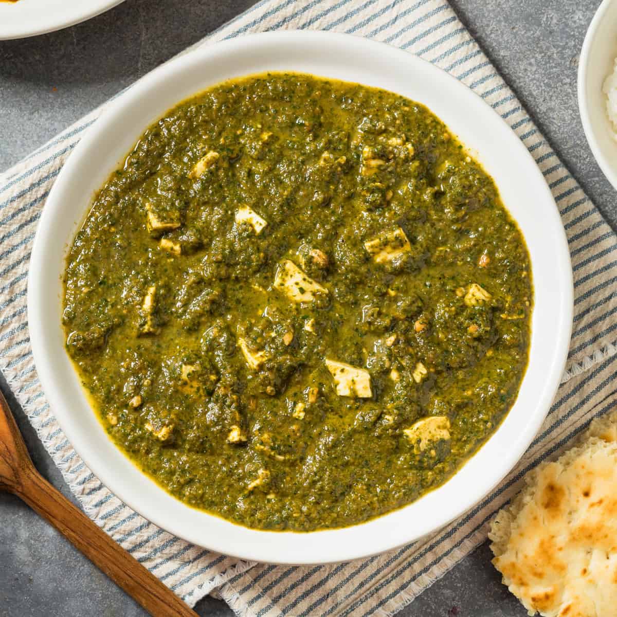 palak paneer recipe indian spinach curry creamed cottage cheese authentic traditional easy best