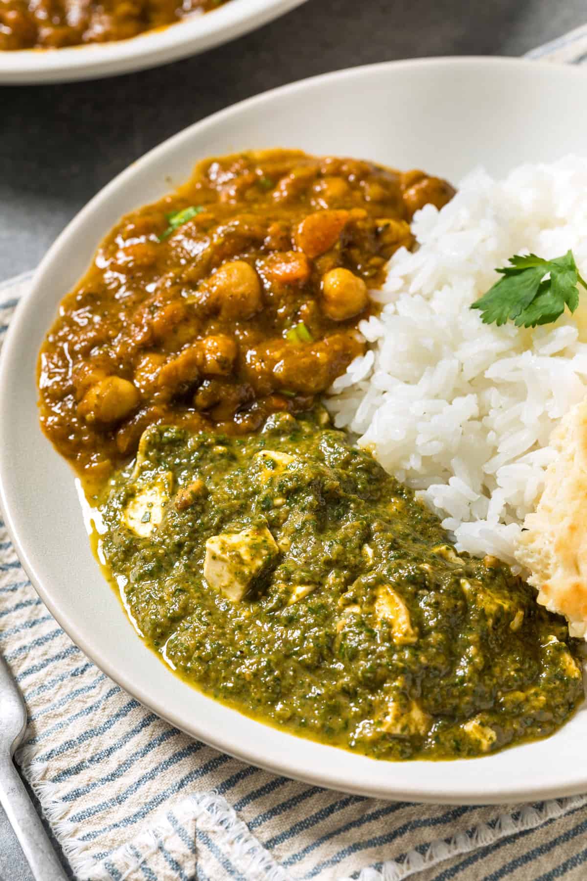 palak paneer recipe indian spinach curry creamed cottage cheese authentic traditional easy best 