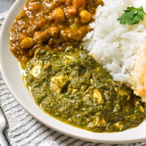 palak paneer recipe indian spinach curry creamed cottage cheese authentic traditional easy best