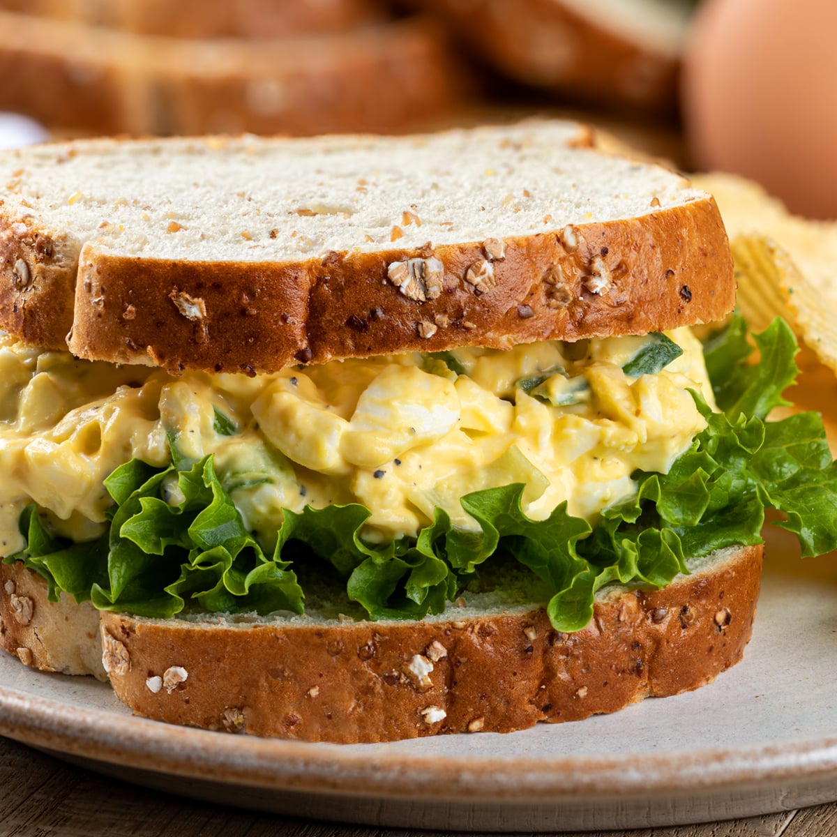 egg salad recipe sandwich best easy gourmet croissant creamy deli style