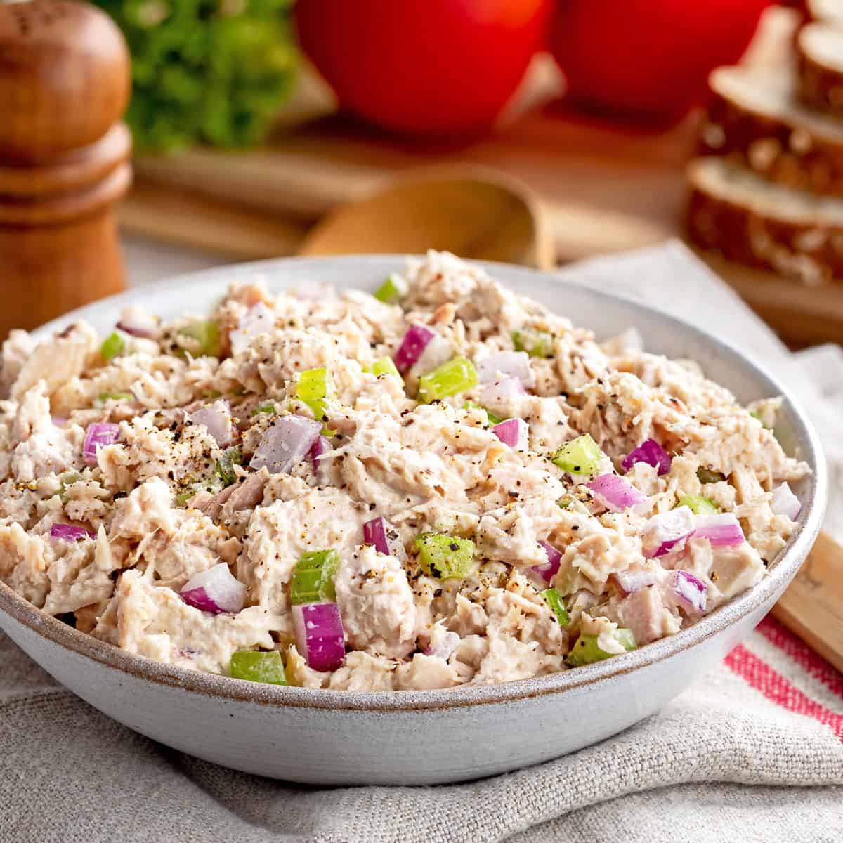 tuna salad recipe best perfect classic american sandwich melt easy celery pickle relish red onion