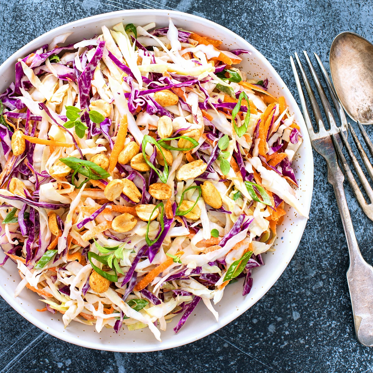 asian slaw recipe best coleslaw dressing sesame oil soy sauce crunchy easy restaurant creamy mayonnaise