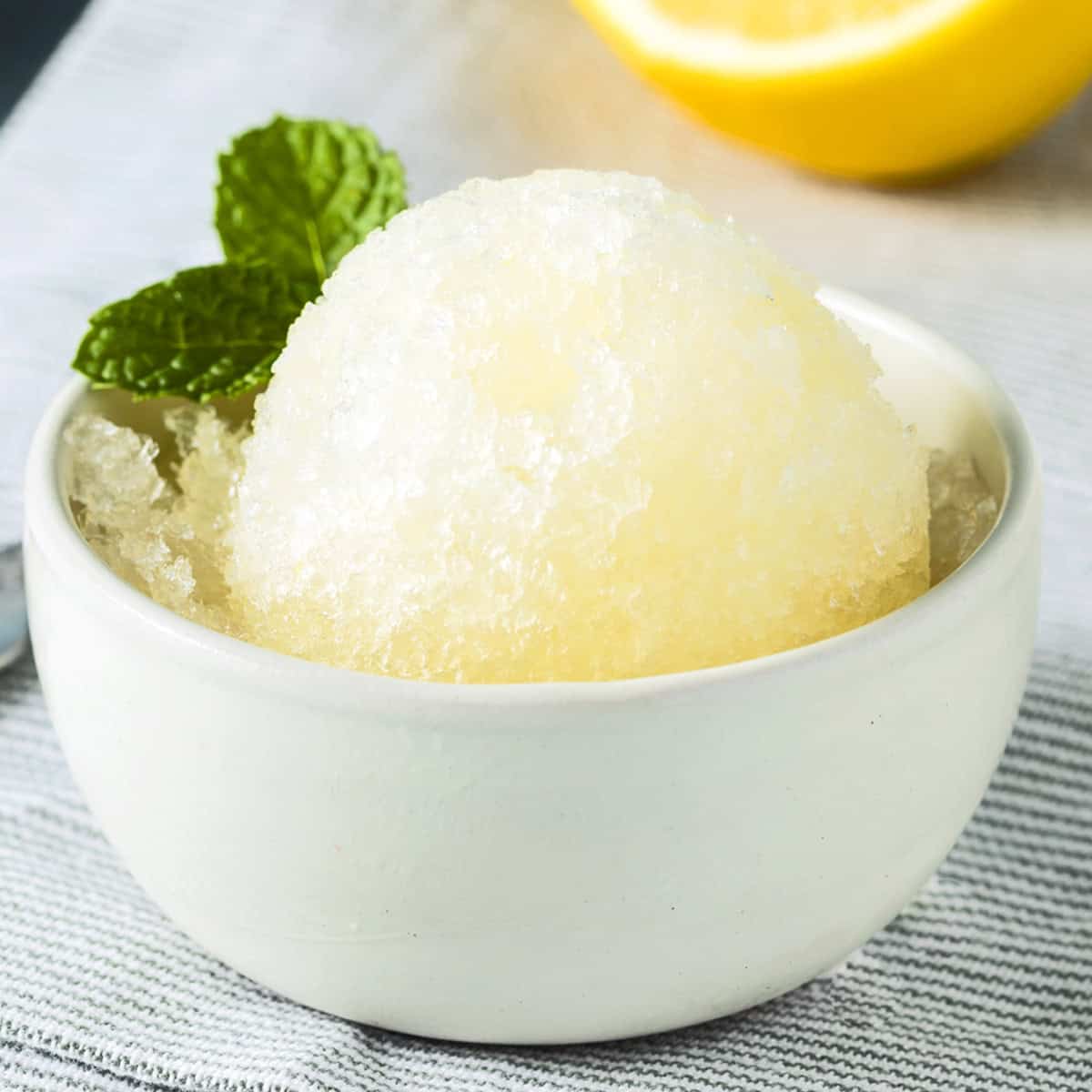 granita al limone recipe traditional authentic sicilian lemon granitas sicily italy fresh juice