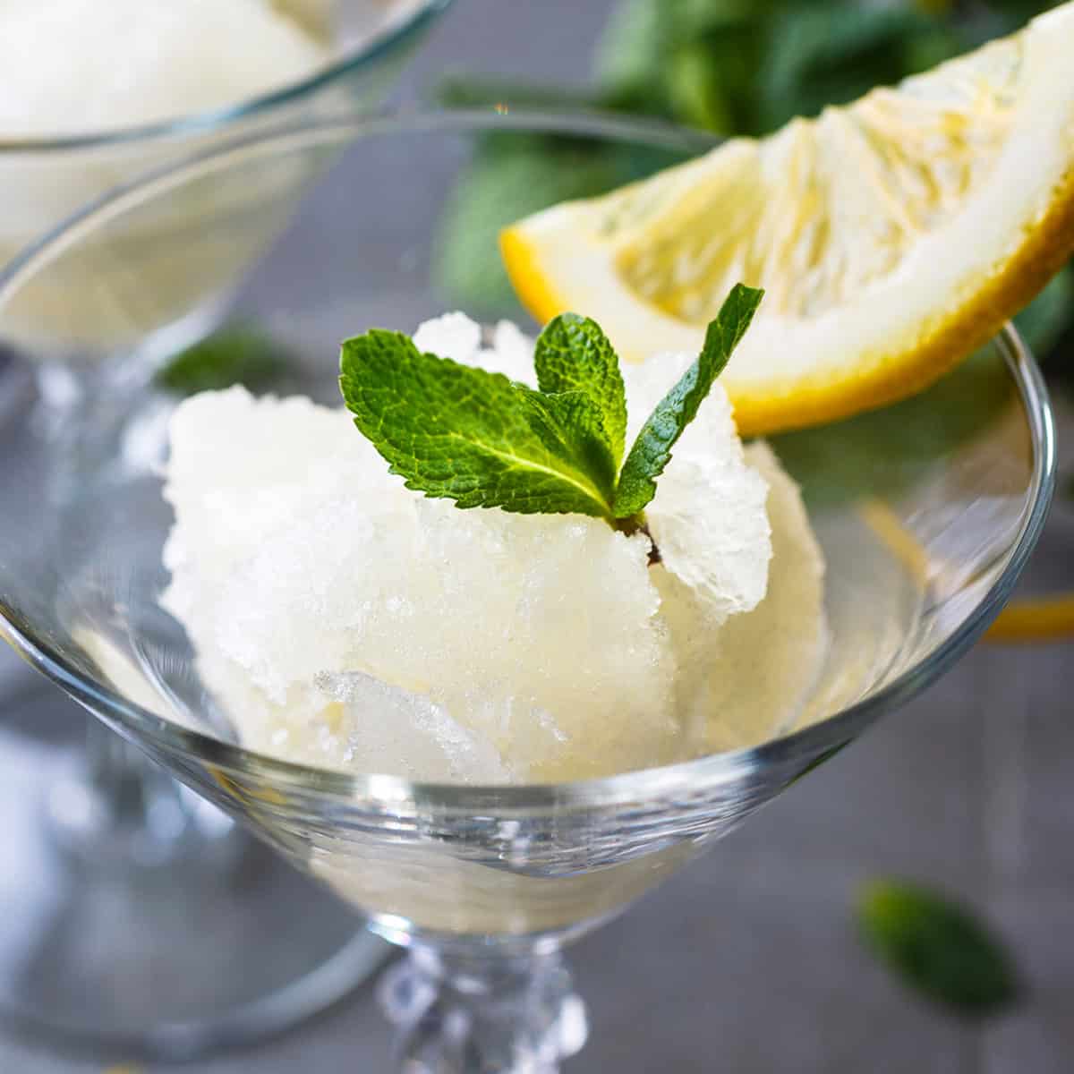 granita al limone recipe traditional authentic sicilian lemon granitas sicily italy fresh juice