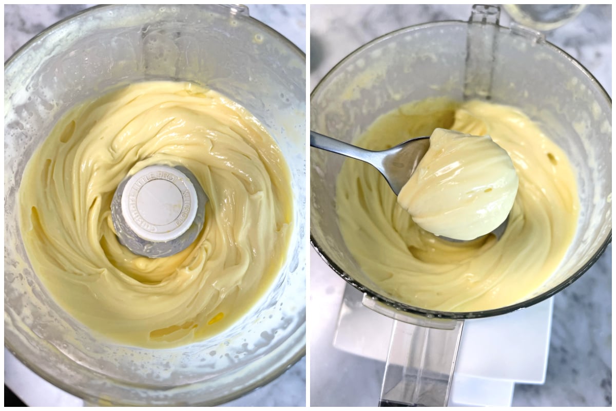 homemade mayonnaise recipe best easy French traditional authentic whole ingredients fresh food processor immersion blender