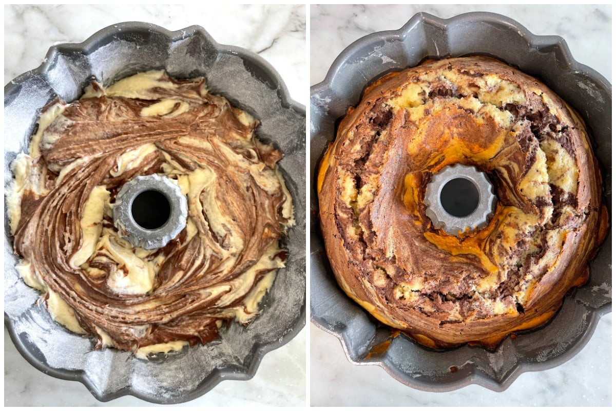 marmorkuchen recipe rezept authentic traditional german marble cake best zebra chocolate vanilla