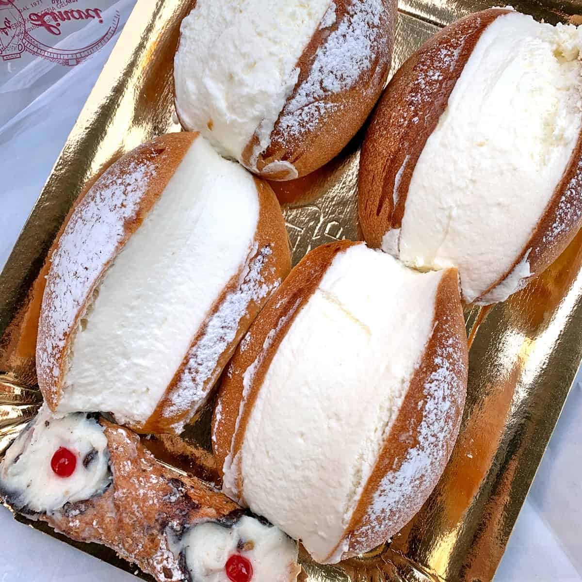 maritozzi recipe authentic traditional homemade maritozzo how to make Italian Roman Rome pastry sweet cream buns rolls orange zest lemon