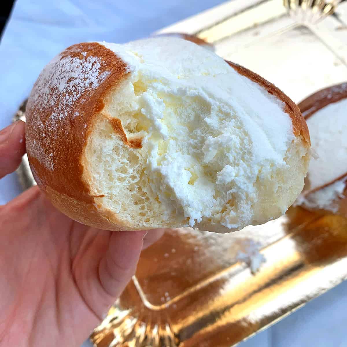 maritozzi recipe authentic traditional homemade maritozzo how to make Italian Roman Rome pastry sweet cream buns rolls orange zest lemon