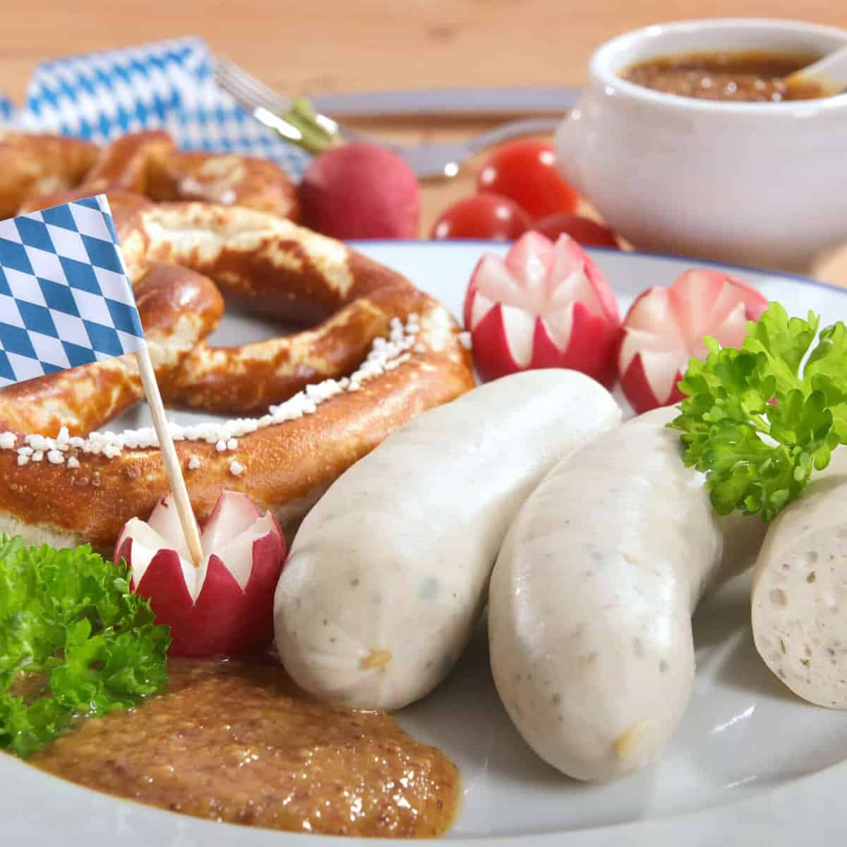 bavarian sweet mustard recipe homemade bayerischer süsser senf authentic traditional weisswurst oktoberfest