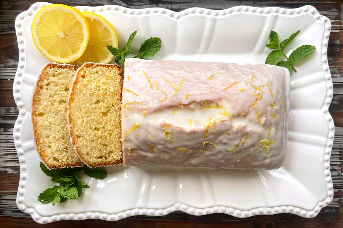 lemon drizzle cake recipe traditional english british authentic moist pound cake