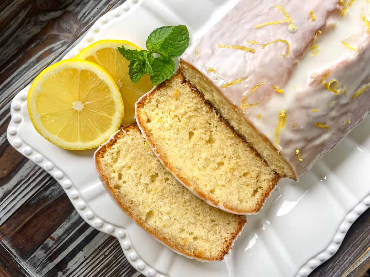 lemon drizzle cake recipe traditional english british authentic moist pound cake