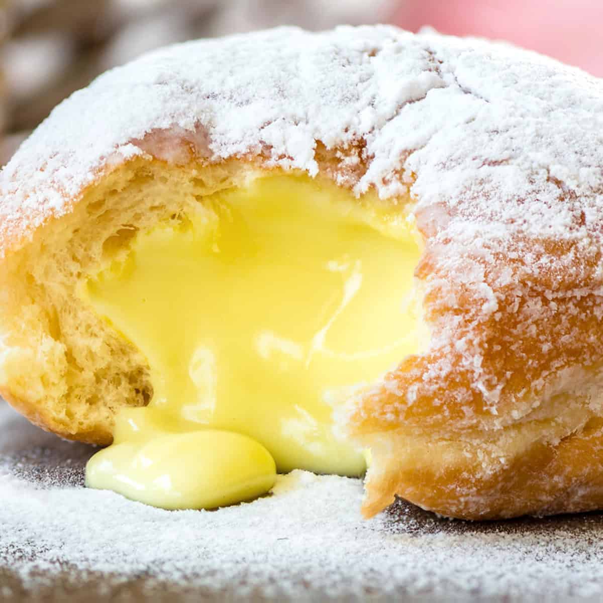 bavarian cream donuts bismarks berliner